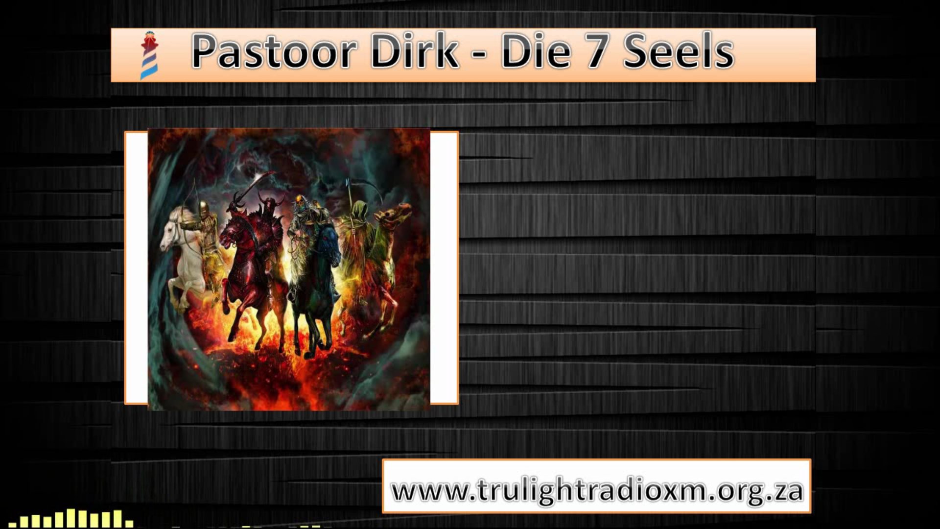 Pastoor Dirk – Die 7 Seels Van Openbaring